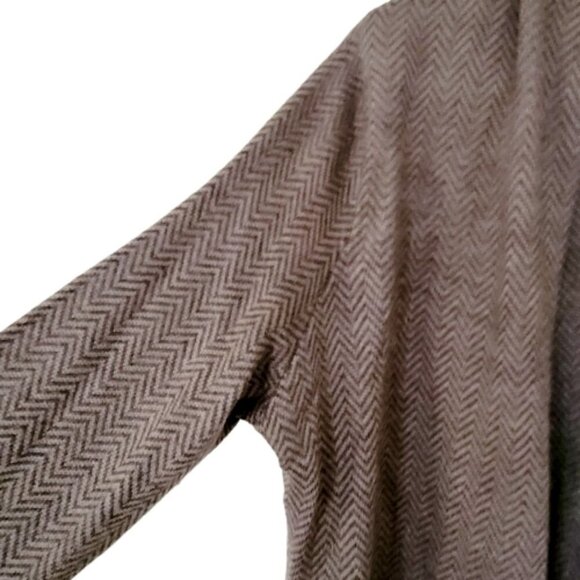 Cynthia Rowley merino wool blend long open cardigan - Picture 2 of 7